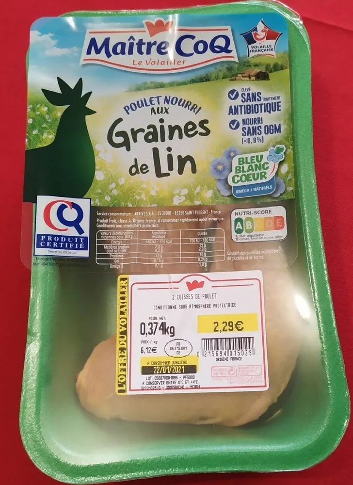 Cuisses de poulet
