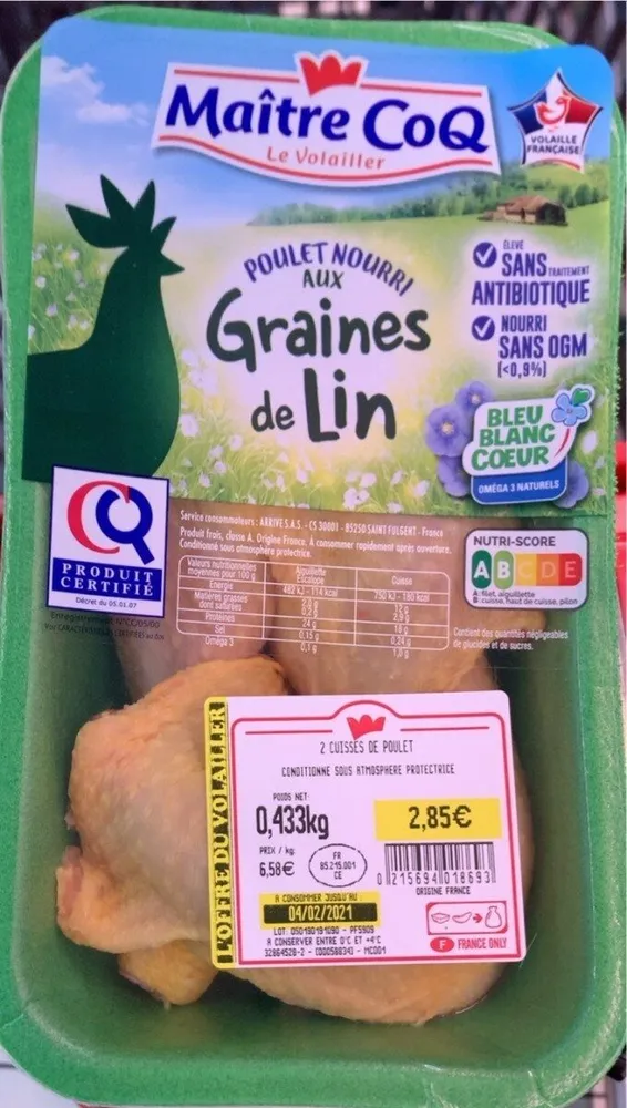 Cuisses poulet