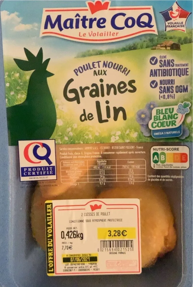 Cuisses de poulet