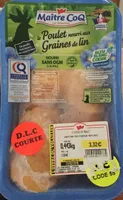 Le poulet nourri aux graines de lin