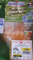 Poulet nourri aux graines de lin