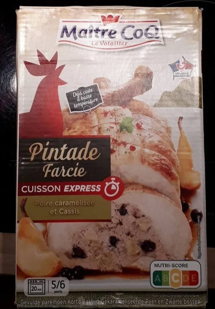 pintade semi desossee
