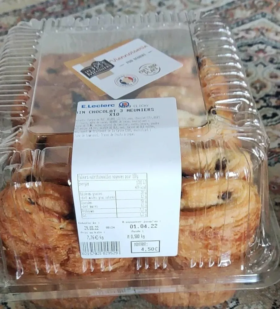 Pain au chocolat x10