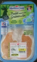 Poulet nourri aux graines de lin