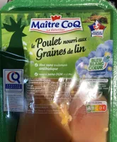 Poulet nourri aux graines de lin