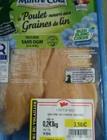 Filets de poulet nourri aux graines de lin
