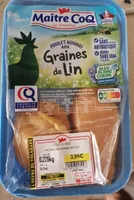 Poulet nourri aux graines de lin