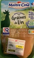 Poulet nourri aux graines de Lin