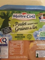 Poulet nourri aux  graines de lin