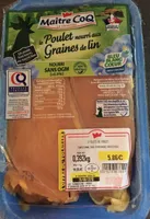 Le poulet nourri aux graines de lin
