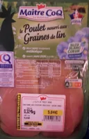 Poulet nourri aux graines de lin