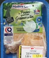 Poulet nourri aux graines de Lin