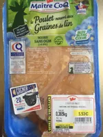 Poulet graines de lin
