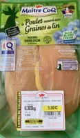 Poulet nourri aux graines de lin