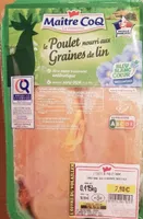 Le poulet nourri aux graines de lin