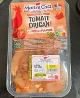 Aiguillettes de poulet tomate origan