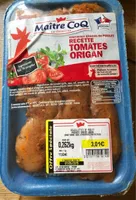 Aiguillettes de poulet tomates origan