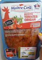 Aiguillettes de Poulet recette tomates origan