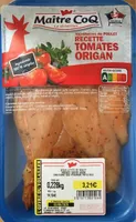 Aiguillettes de poulet tomates origan