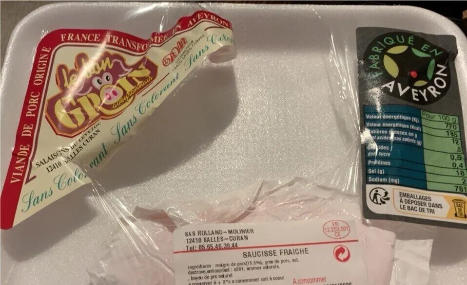 Saucisse fraîche