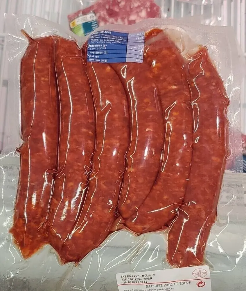 Merguez porc et boeuf