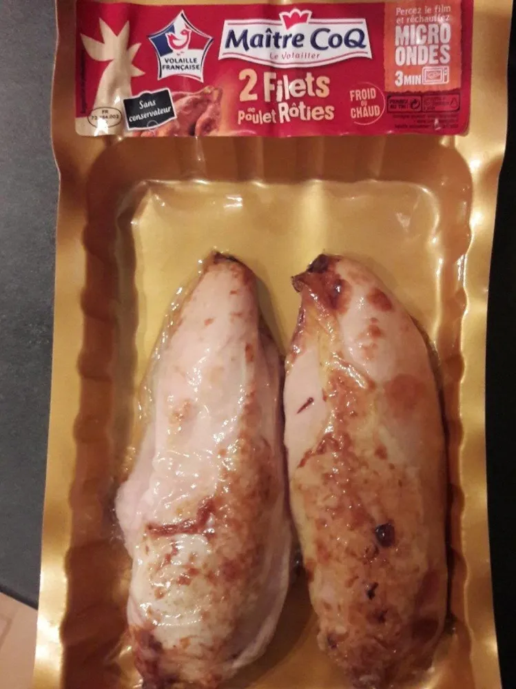 Filets poulet roties