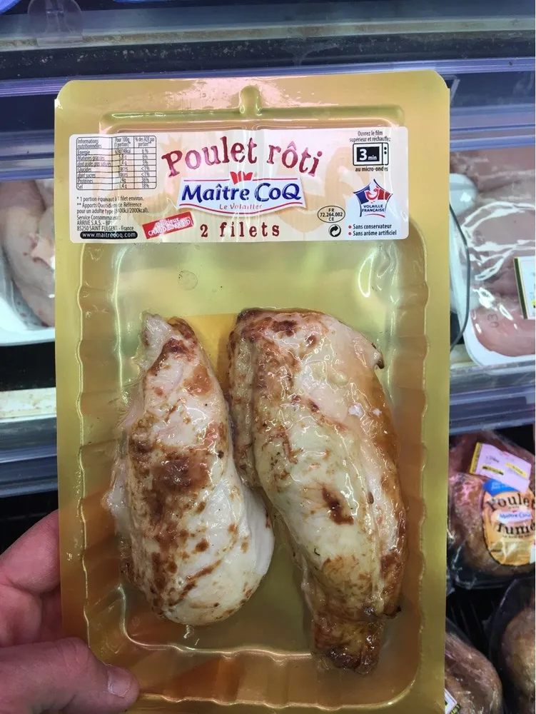 Poulet routi filet