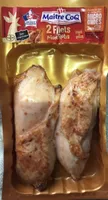 Filets de poulet rotis