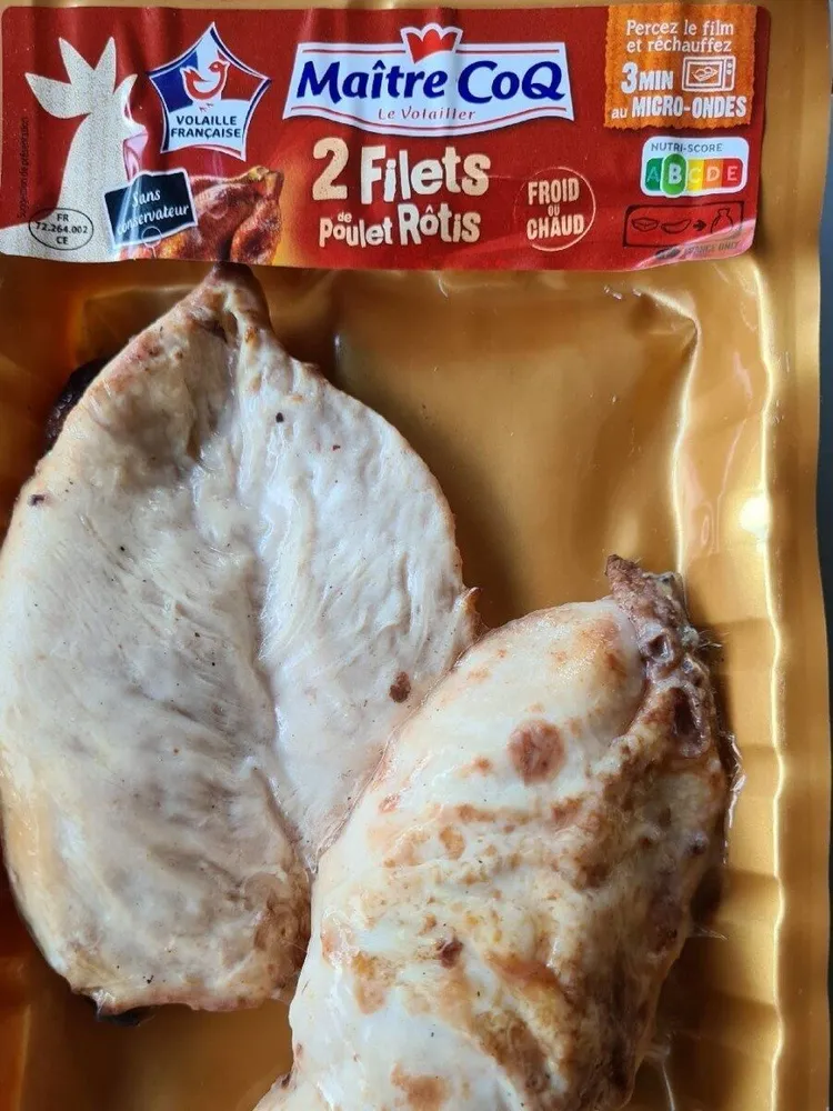 Filets de poulet rôtis