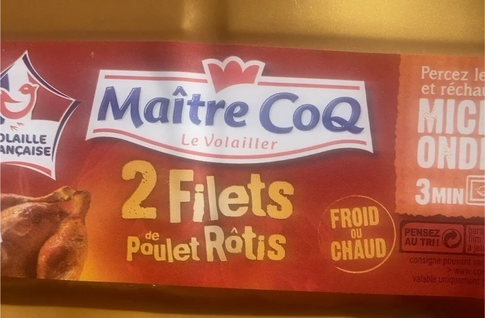 Filet de poulet roti