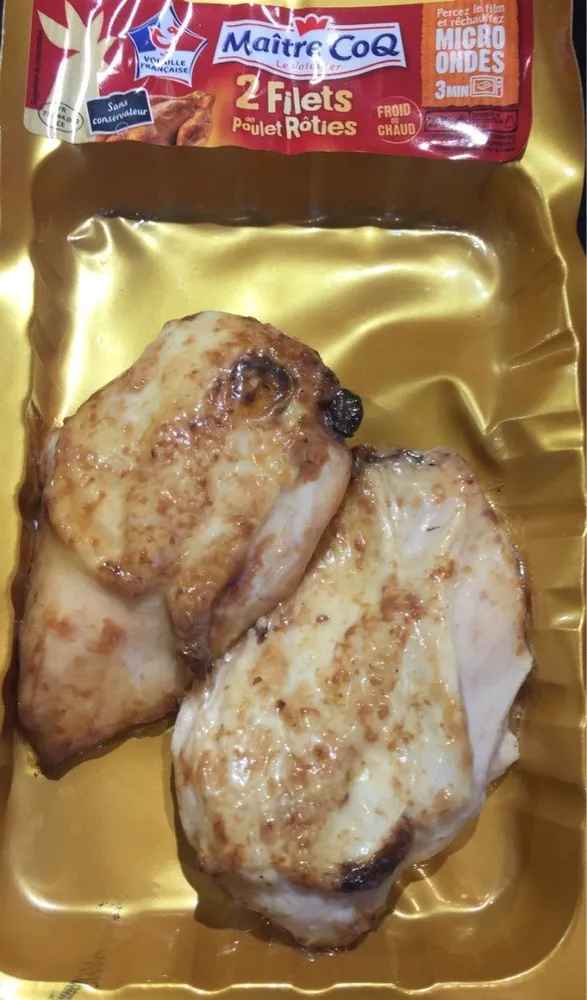 2 Filets de poulet rôties