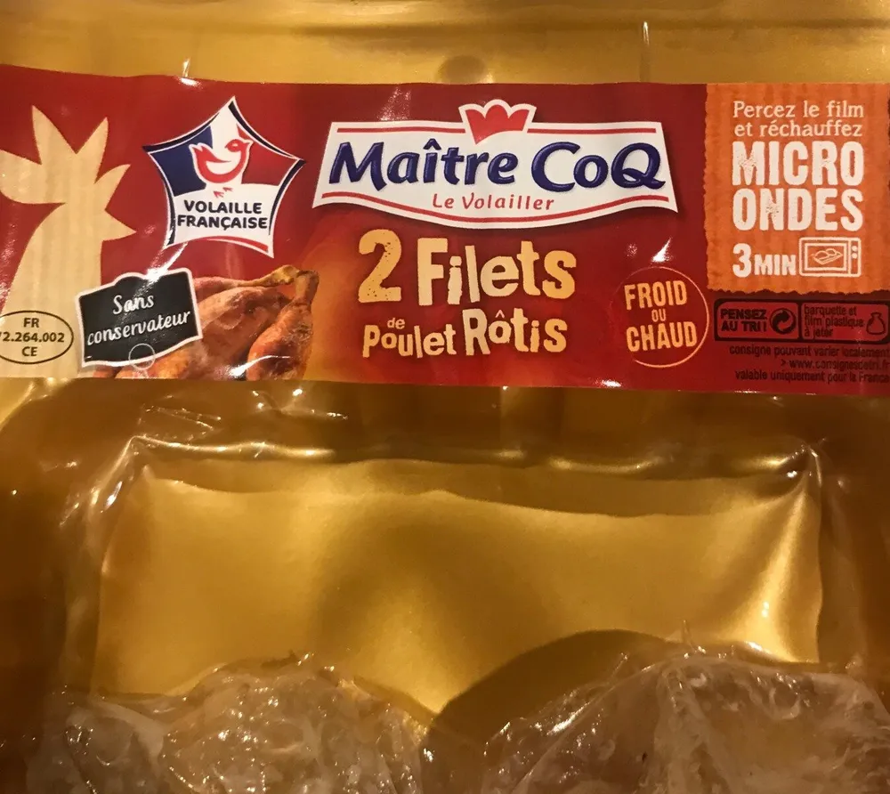 Filet poulet roti