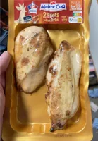 Filets de poulets rotis