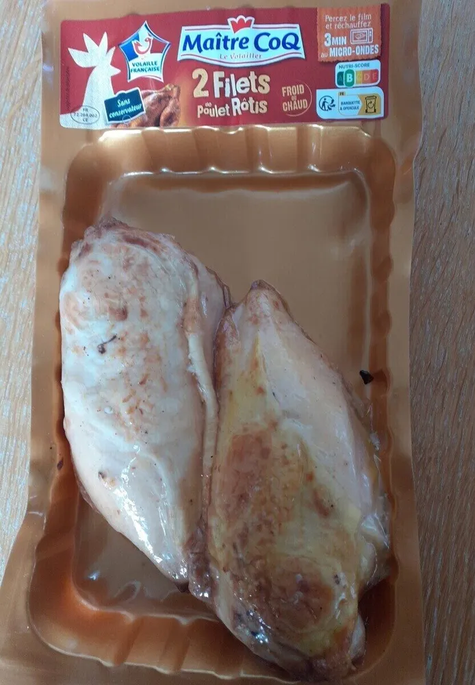 Filets de poulet rôtis