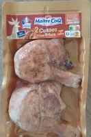 Deux cuisses de poulet rôties Maître Coq