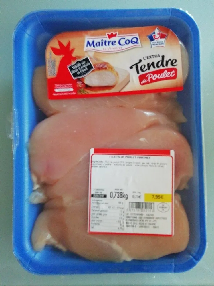 L'extra tendre de poulet