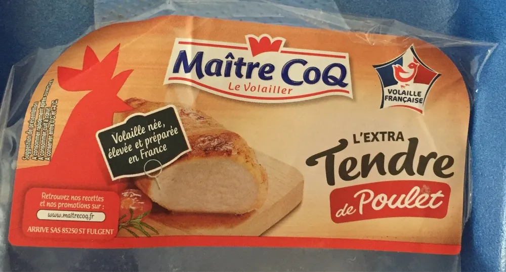 L'extra tendre de poulets