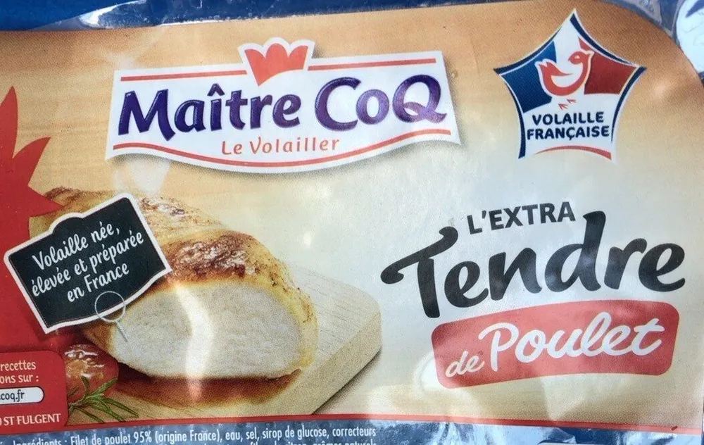 Extra tendre de Poulet
