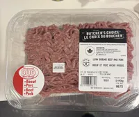 Lean Ground Beef and Pork