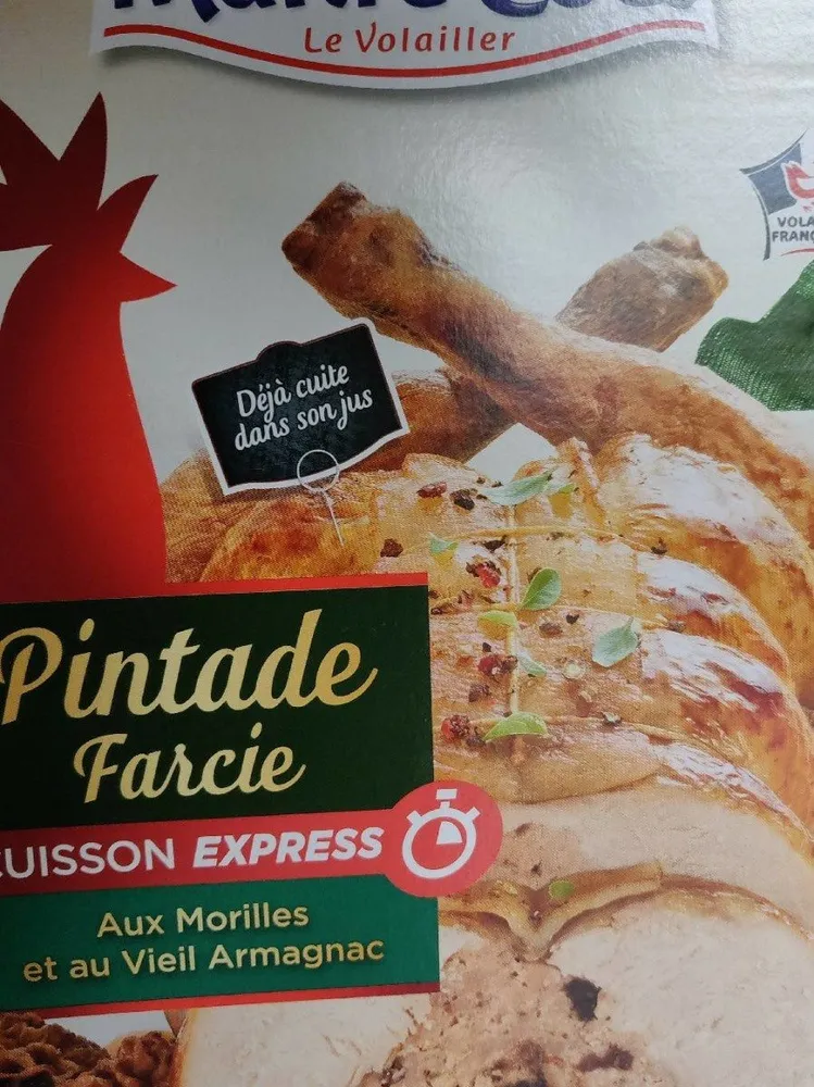 Pintade farcie