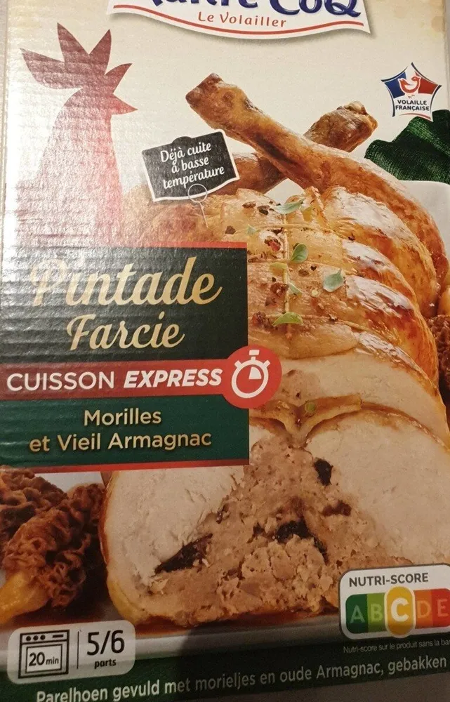 Pintade farcie