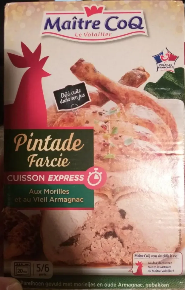 Pintade farcie