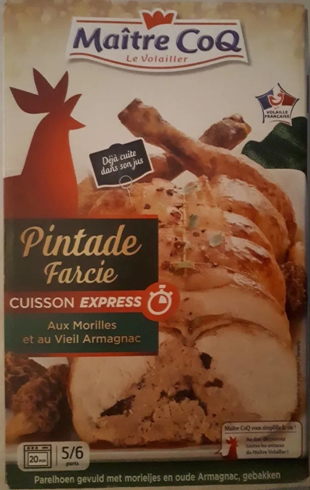 Pintade farcie