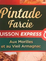 Pintade farcie