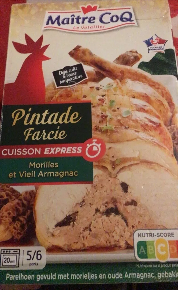 Pintade farcie