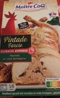 Pintade farcie
