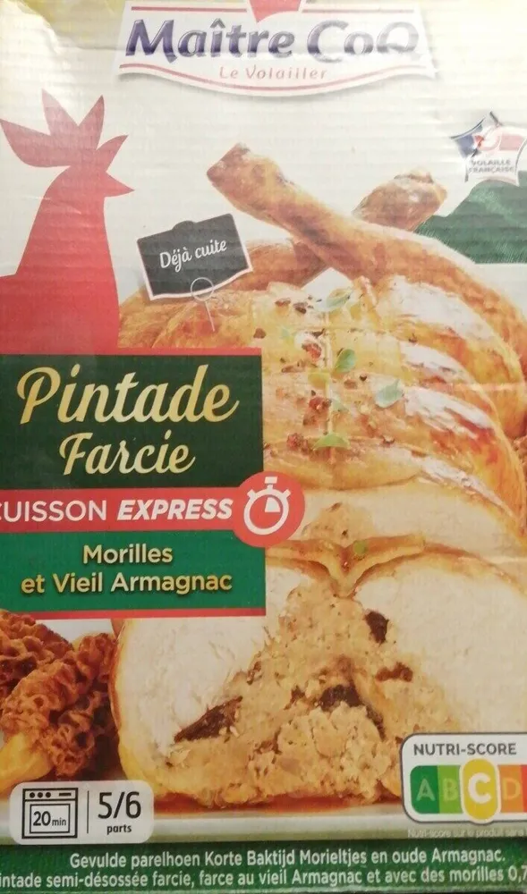 Pintade farcie