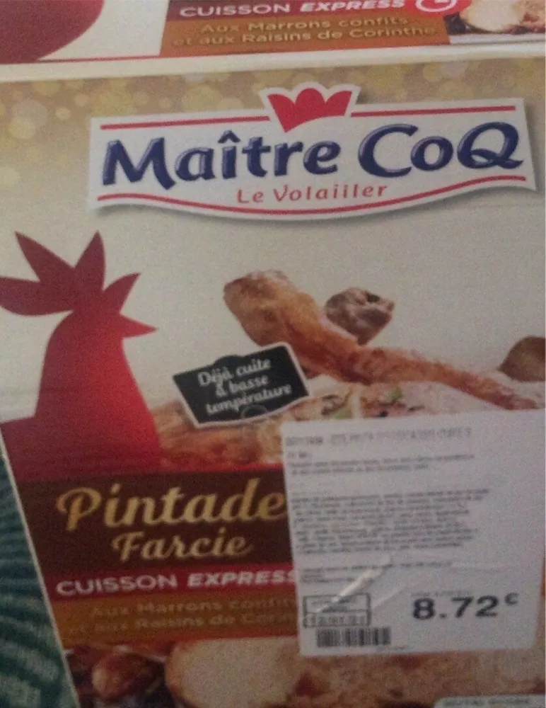 Pintade farcie