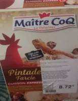 Pintade farcie