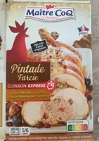 Pintade semi-désossée farcie